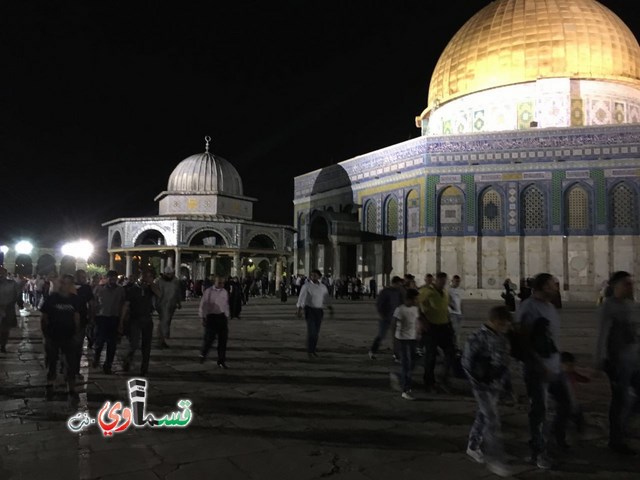  جمعية الاقصى : الشرطة الإسرائيلية  تمنع الشاحنات من ادخال وجبات مشروع  افطارالصائم من الدّخول الى المسجد الاقصى 